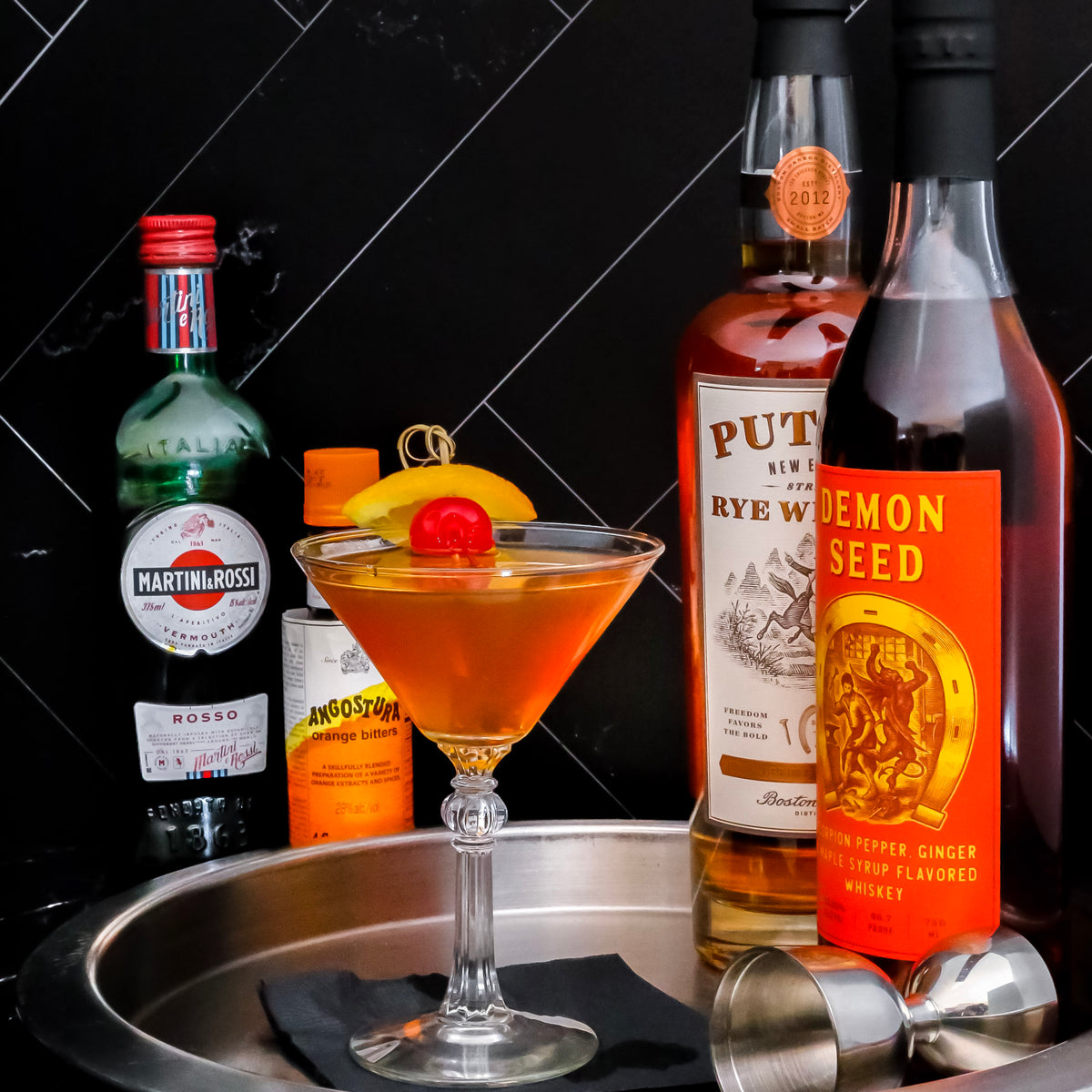 Some Like It Hot Manhattan – Boston Harbor Distillery