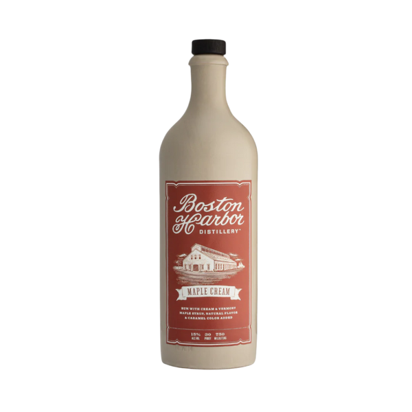 An image of a 750mL bottle of Boston Harbor Distillery Maple Cream