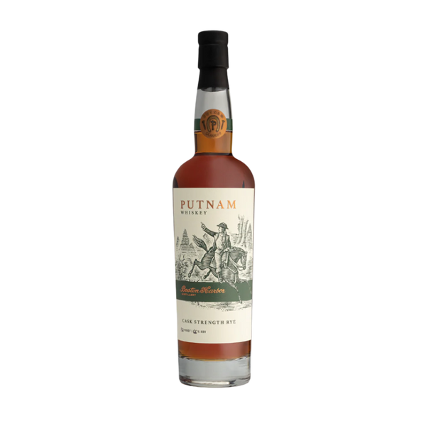 An image of a 750mL bottle of Putnam Cask Strength Rye Whiskey