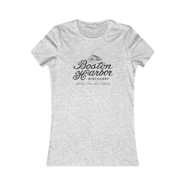 An image of a Women's Boston Harbor Vintage T-Shirt in Athletic Heather