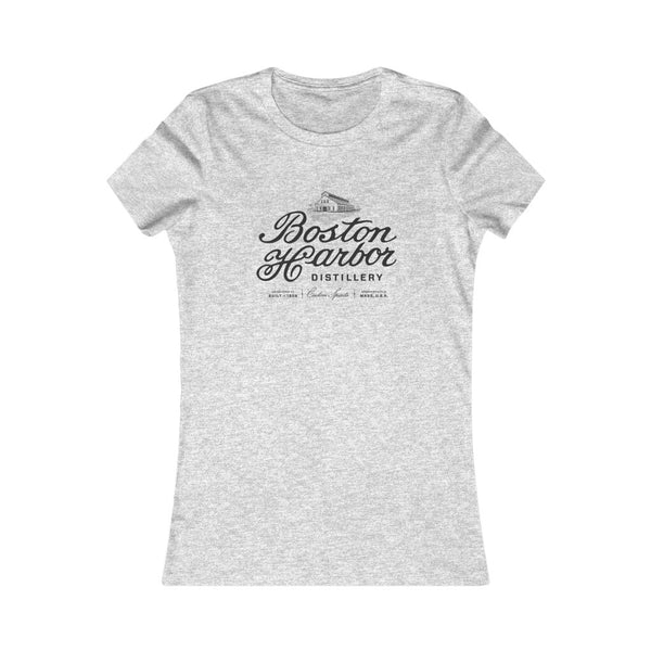 An image of a Women's Boston Harbor Vintage T-Shirt in Athletic Heather