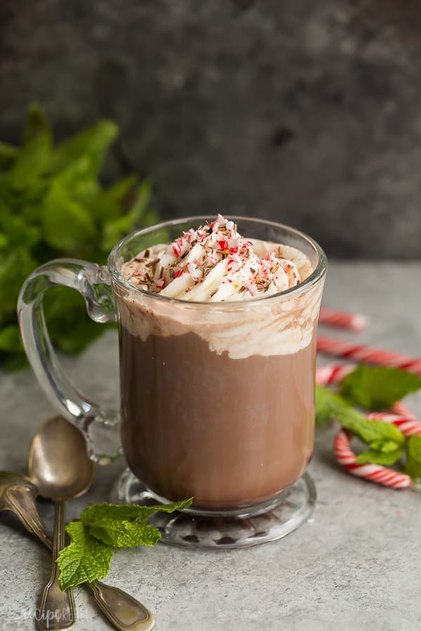 PEPPERMINT MOCHA HOT CHOCOLATE