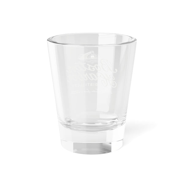 Boston Harbor Distillery Logo Shot Glass, 1.5oz