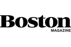 Boston magazine logo in black