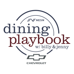 Dining Playbook logo with the Chevrolet logo below it